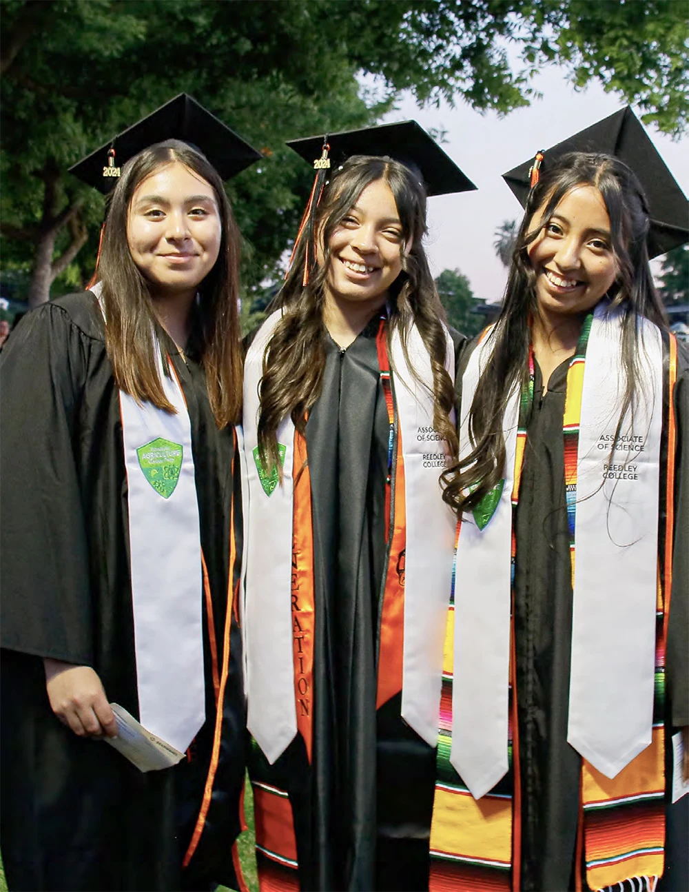 Three Reedley College Graduates